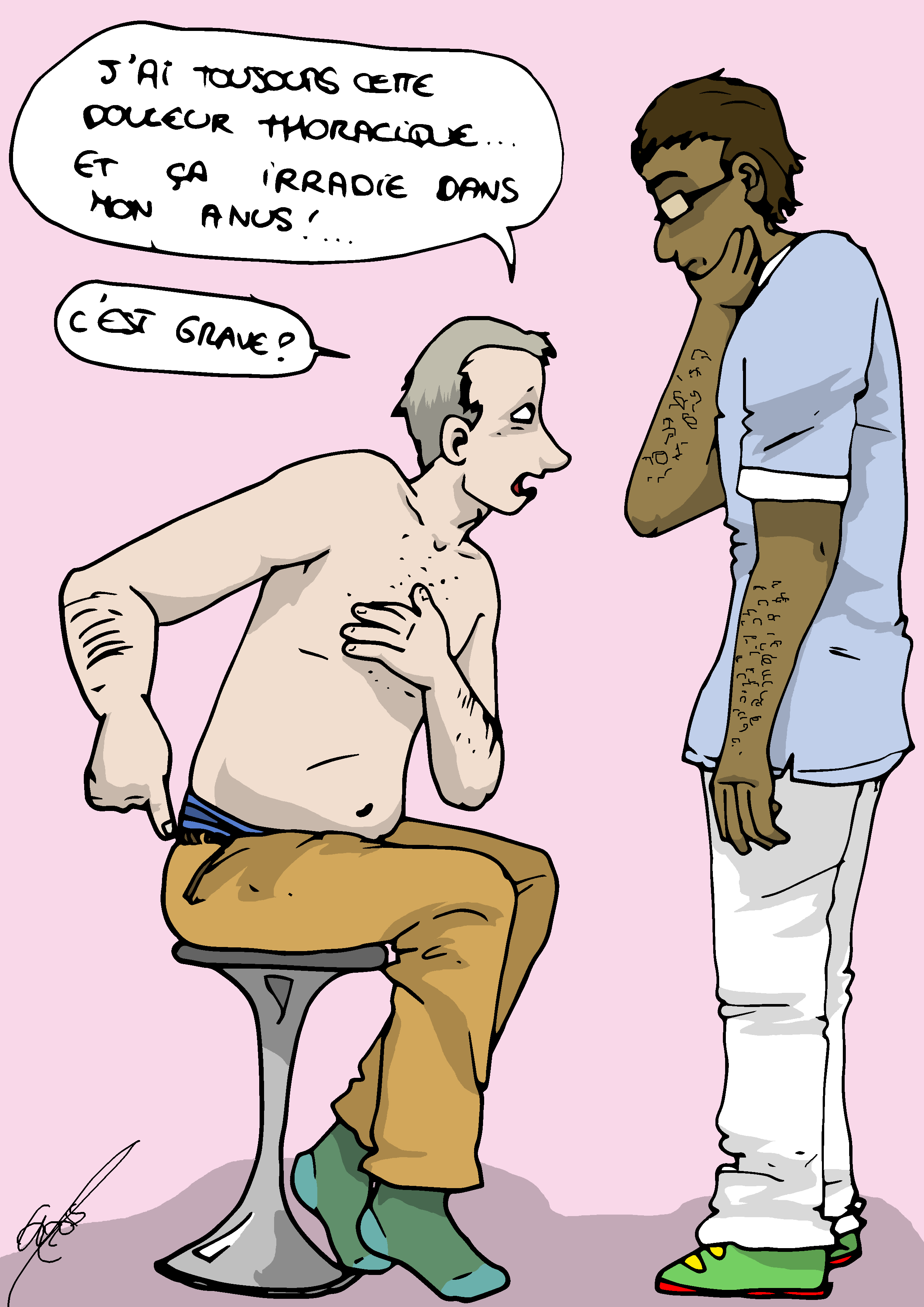 Irradiation cardiaque
