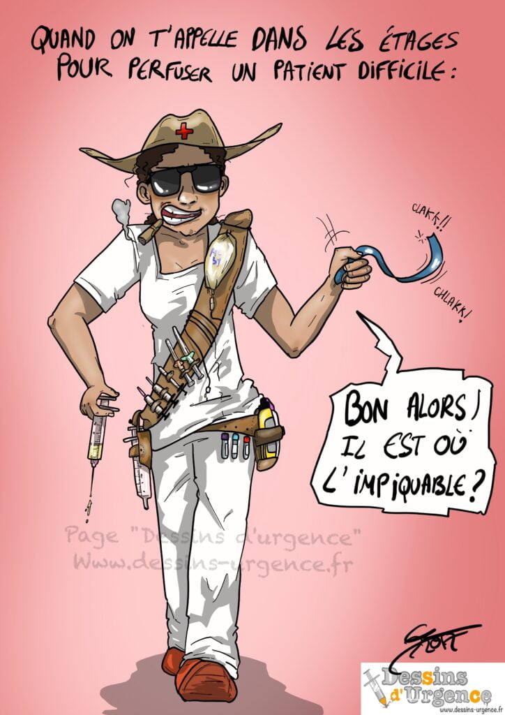 Perfusion difficile
