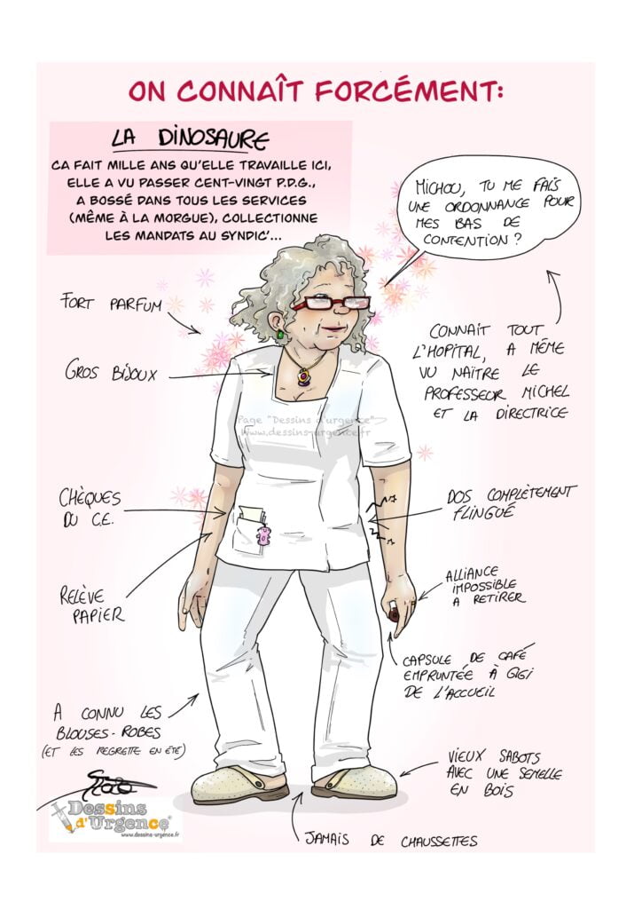 Vieille infirmière