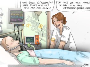 TFE communication intubé