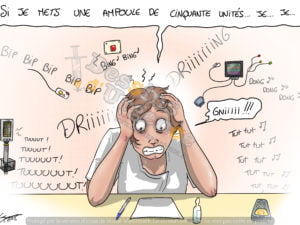 TFE déconcentration auditive