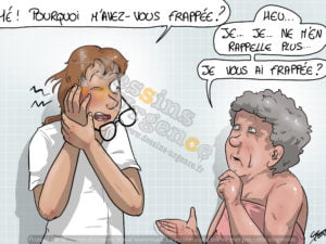TFE violence Alzheimer