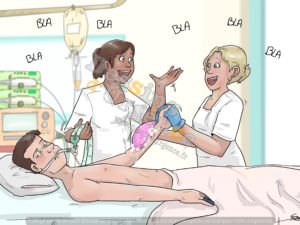 TFE ignorance intubé