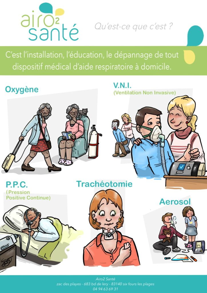 Affiche AirO2Santé