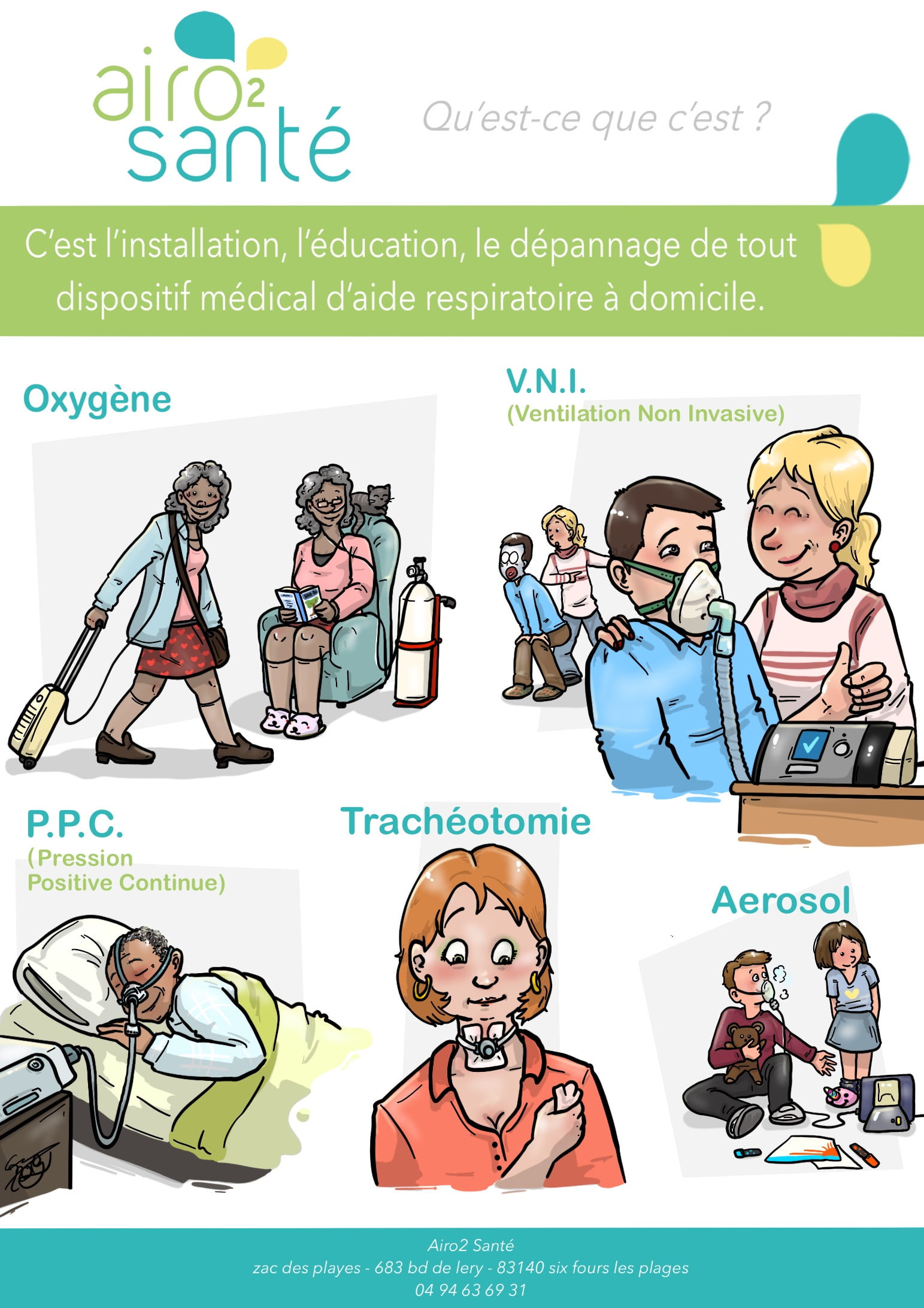Affiche AirO2Santé