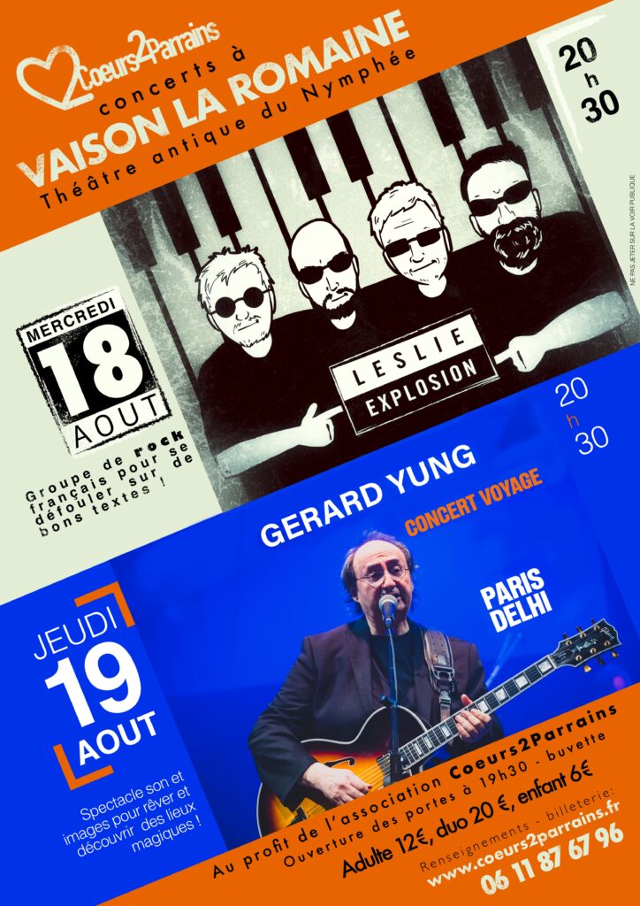 Affiche 2 concerts