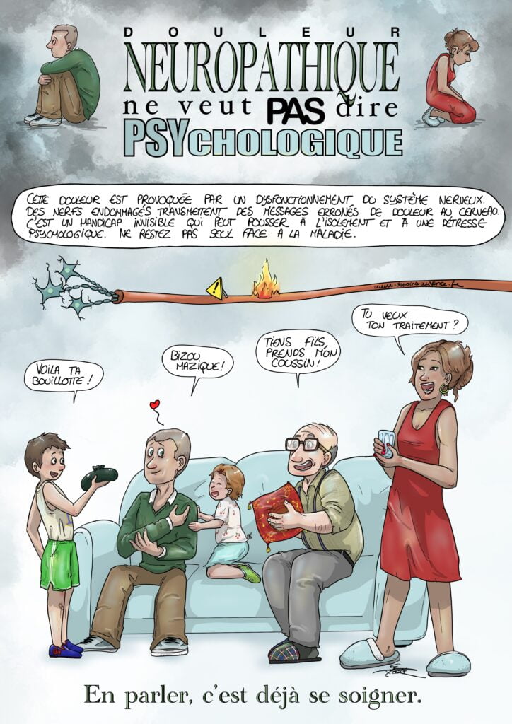 Affiche douleurs neuropathiques