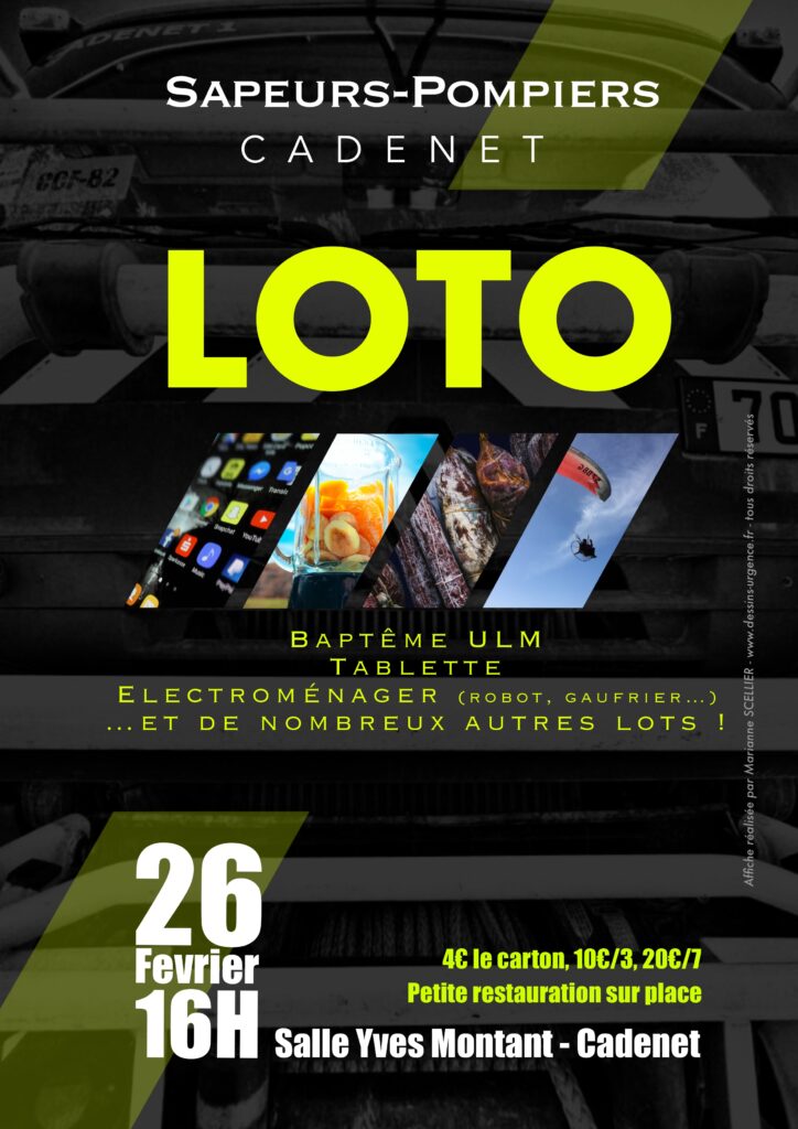 Affiche loto 2023