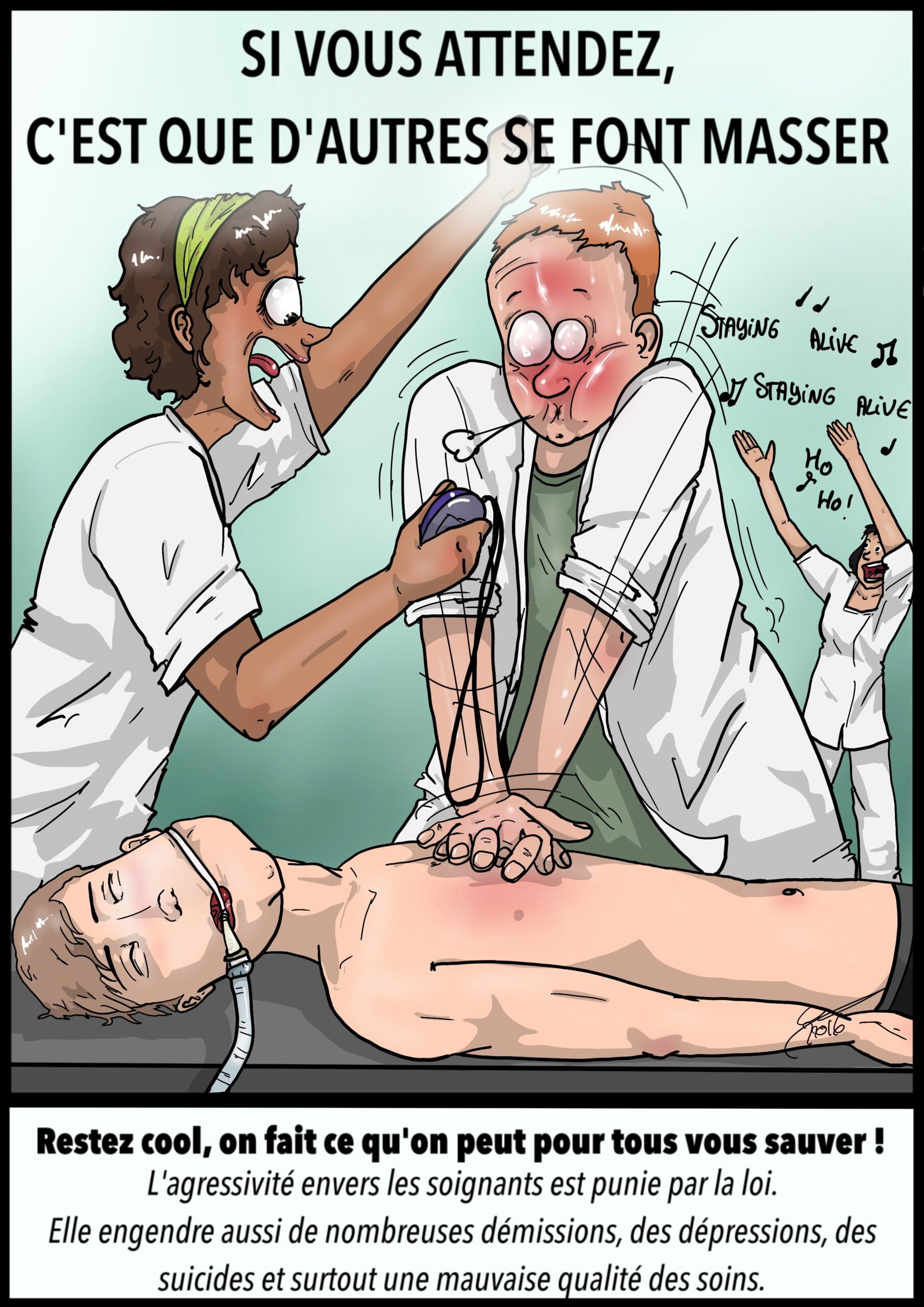 Affiche massage