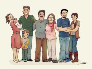 Famille de 9