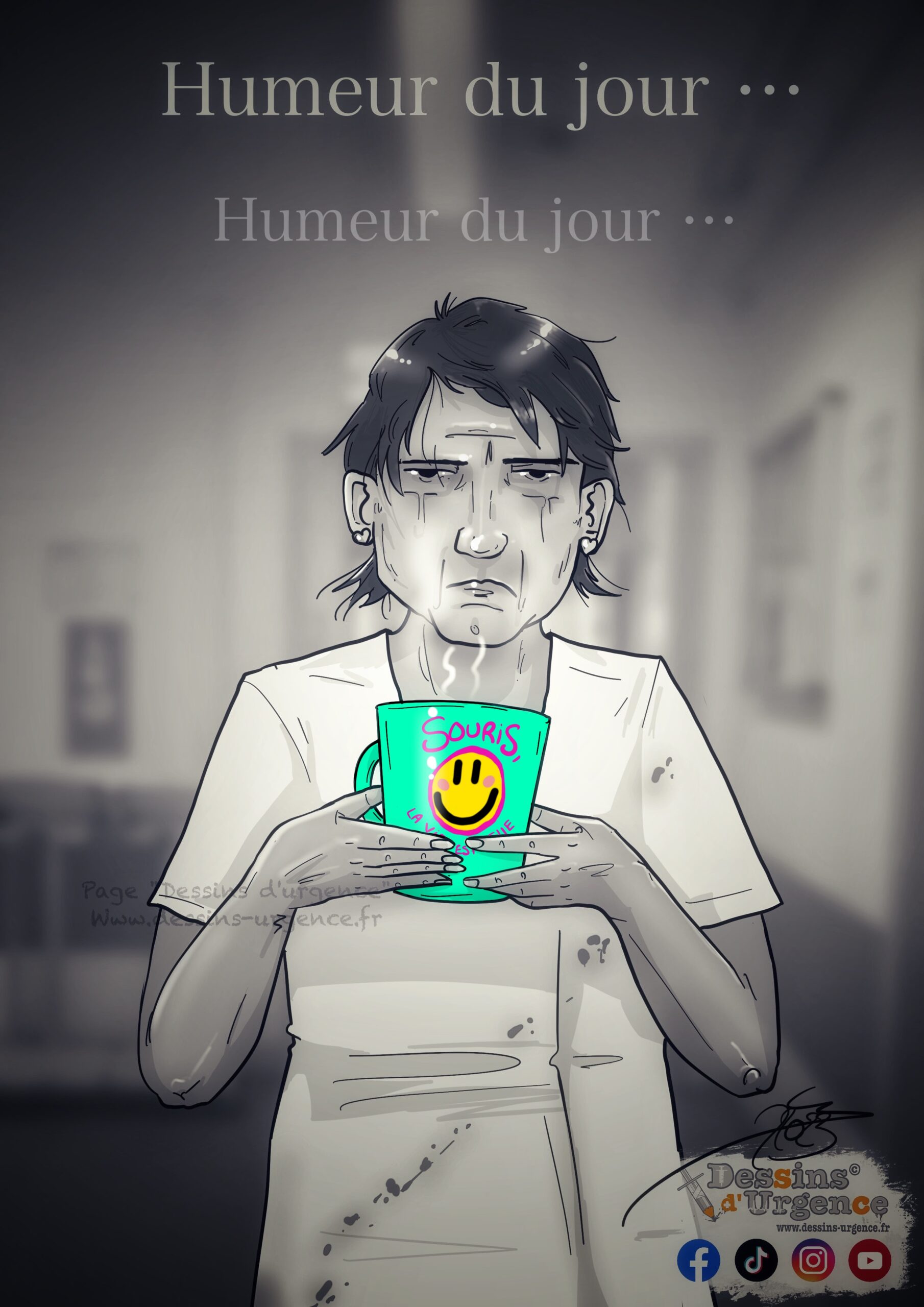 Infirmière grognon