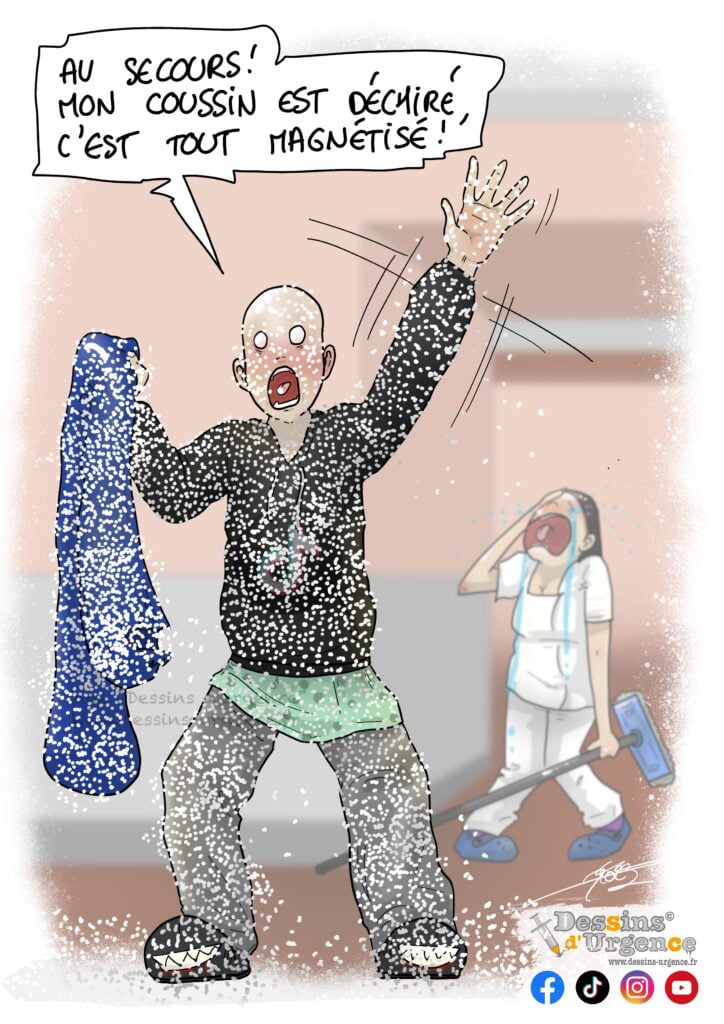 Patient paniqué
