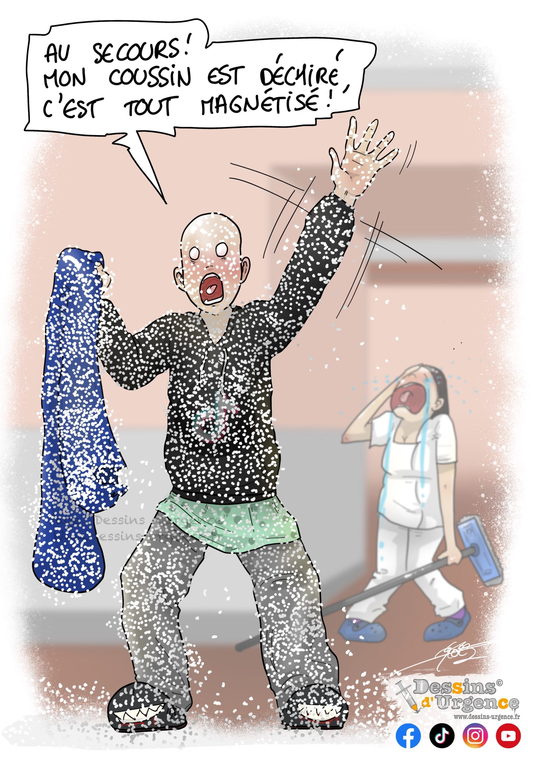 Patient paniqué