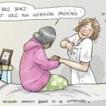 Mamie et infirmière