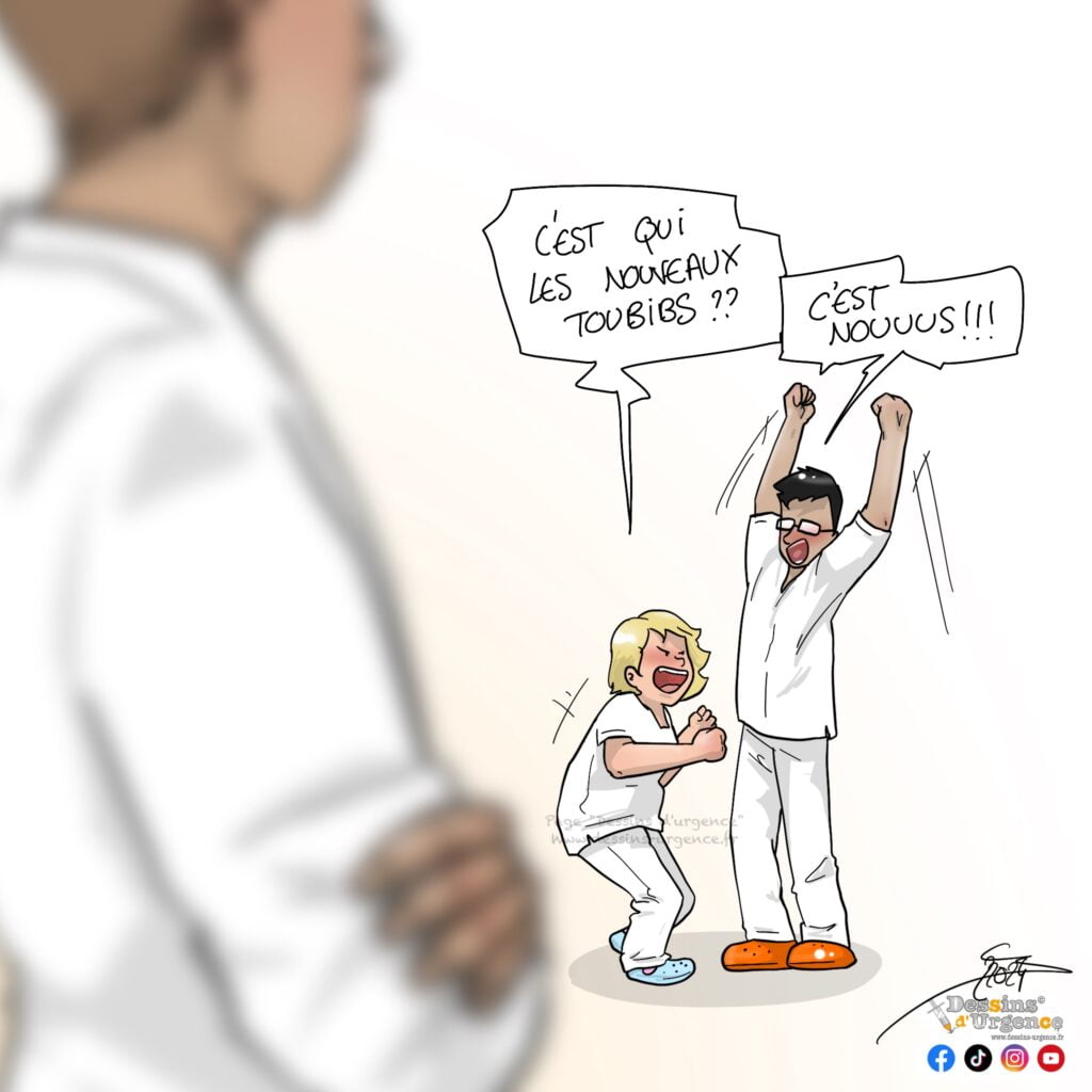 les soignants se réjouissent