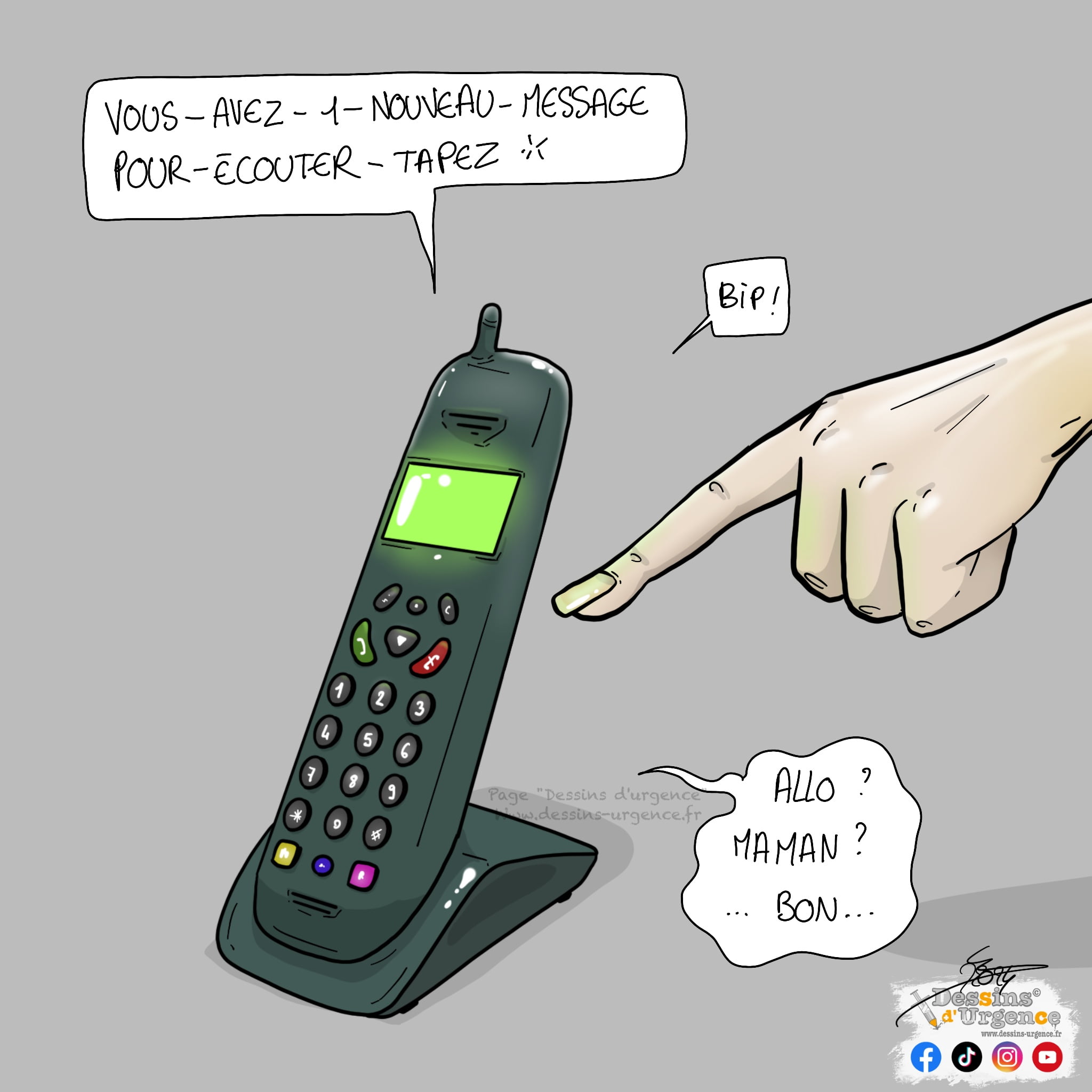 Messagerie du telephone