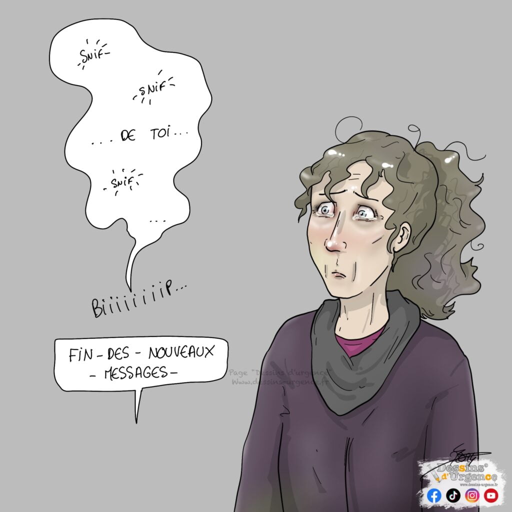Martine pleure