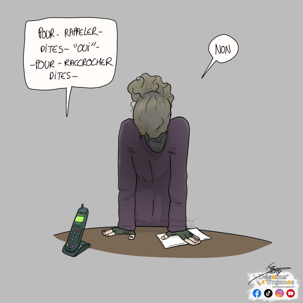 Martine réfléchit