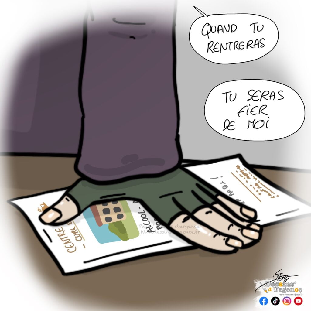 Main sur un prospectus