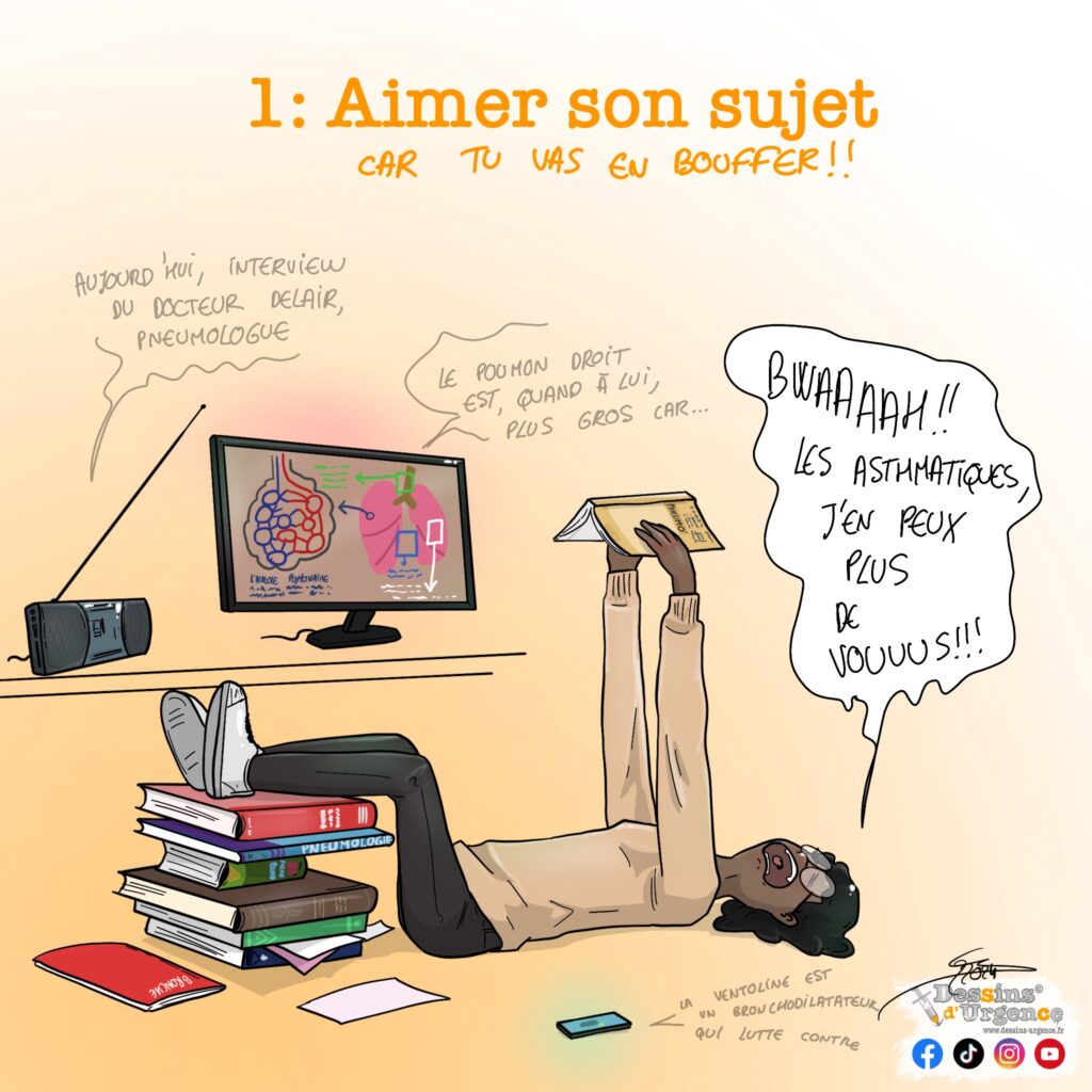 étudiante déséspérée