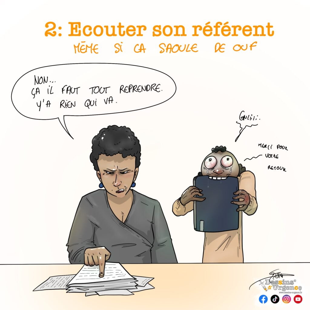 formatrice mécontente