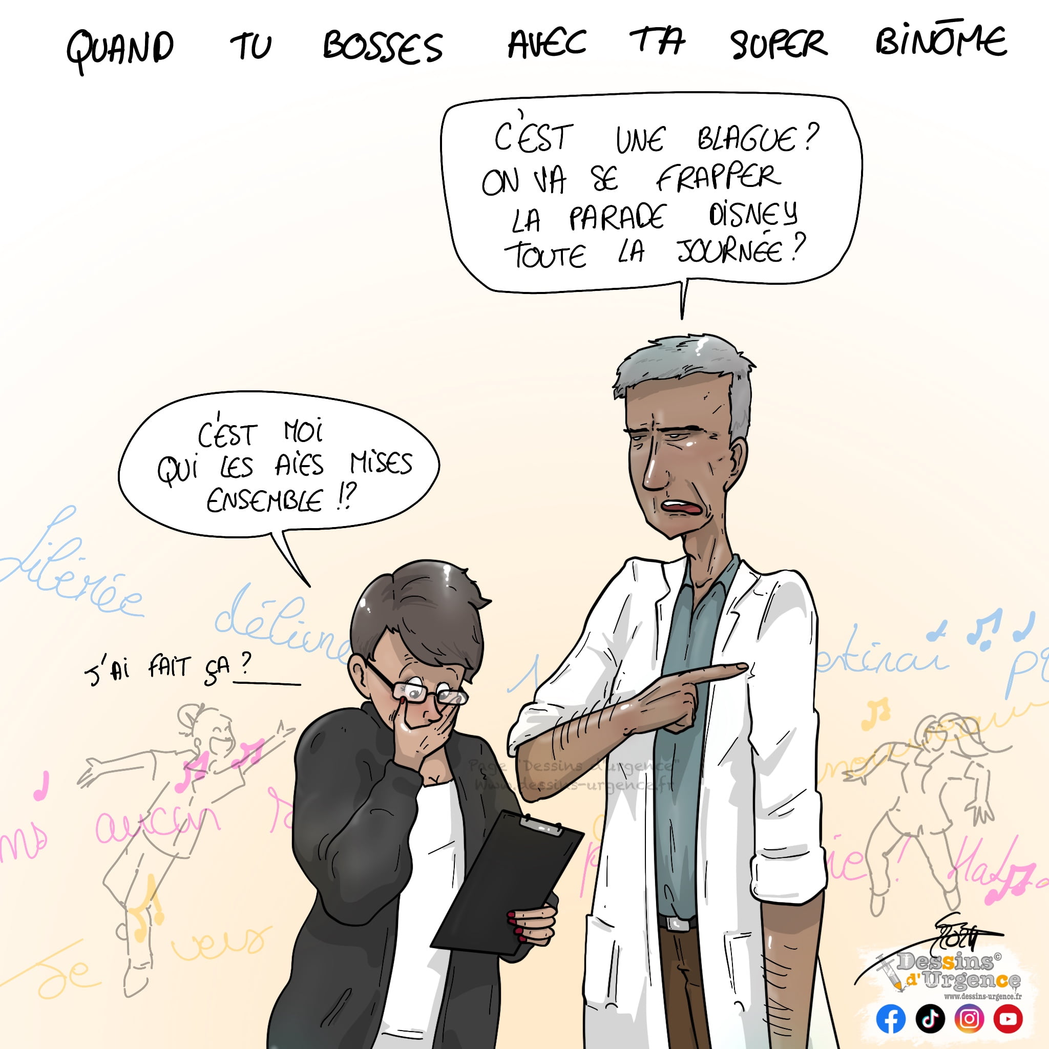 médecin blasé