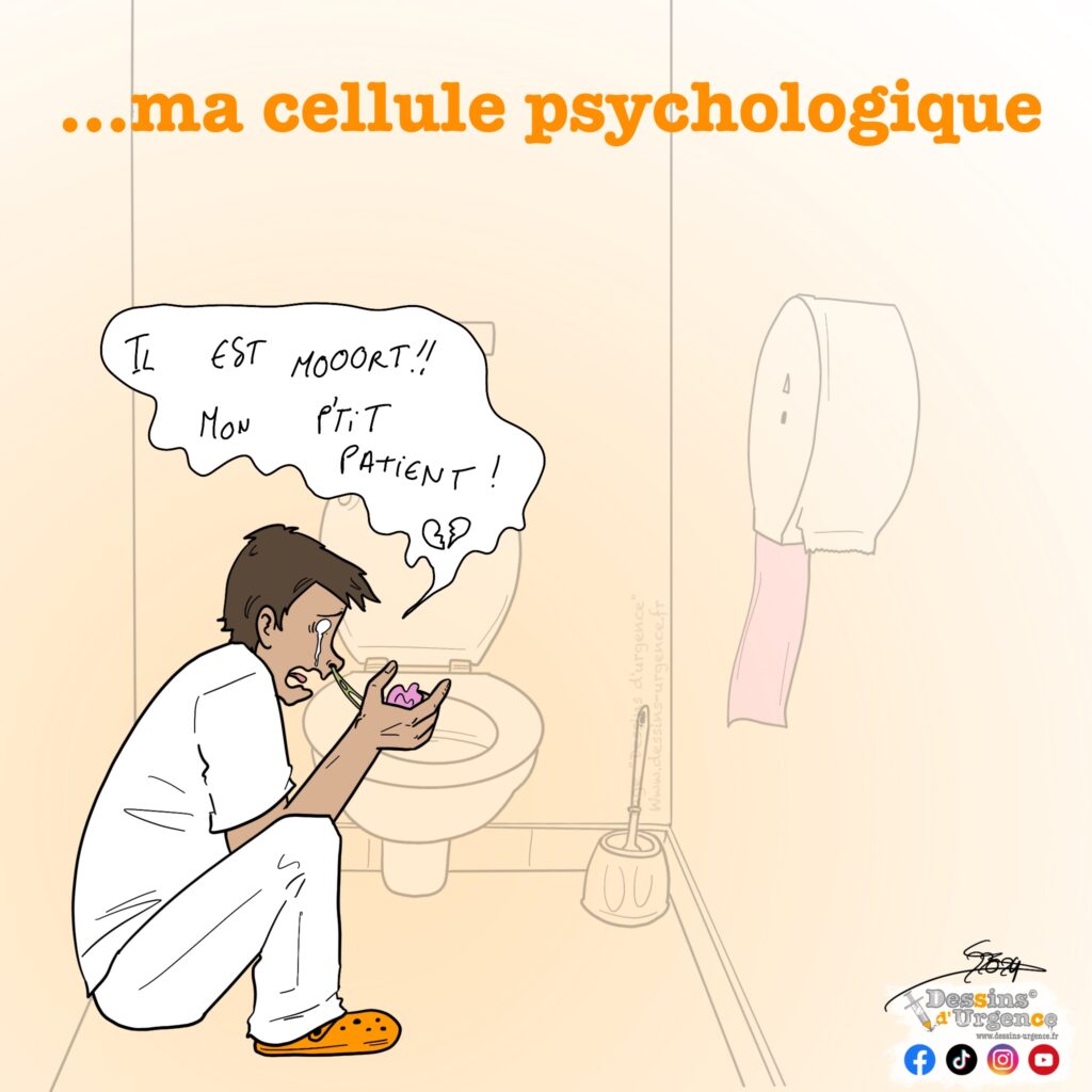 infirmière pleure