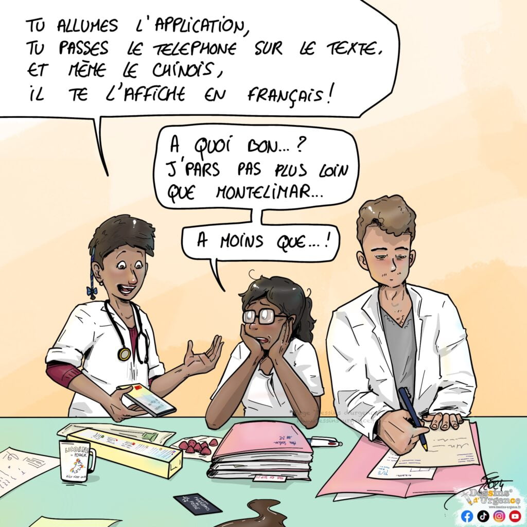 médecins qui papotent