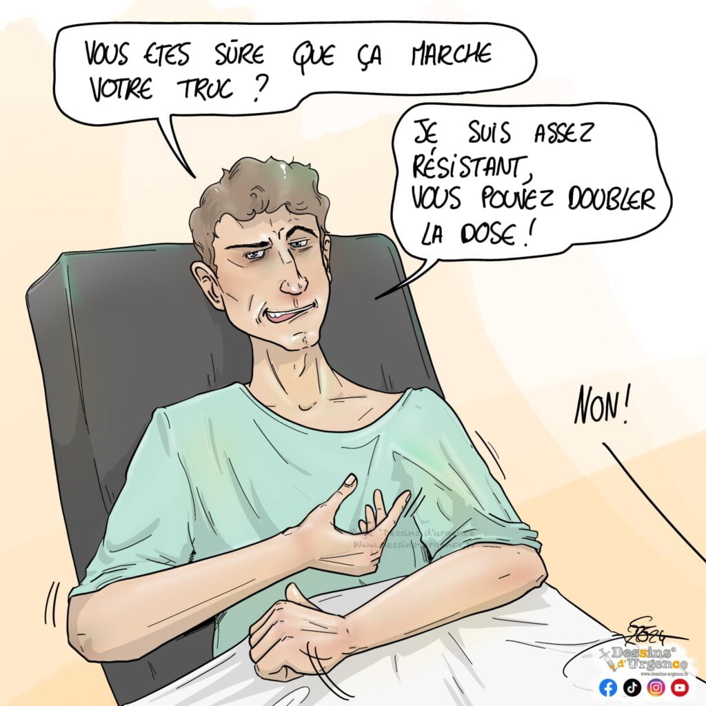 patient confiant