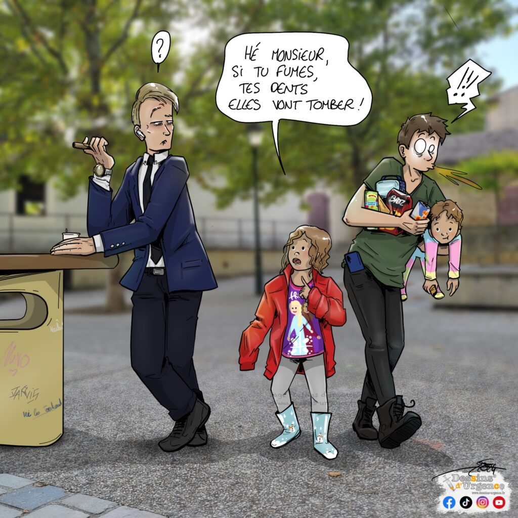 maman portant ses enfants
