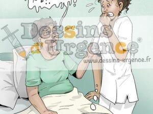 dame agée dysphasique