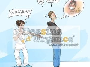 une infirmière et son patient