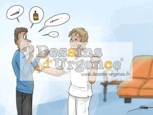 deux hommes
