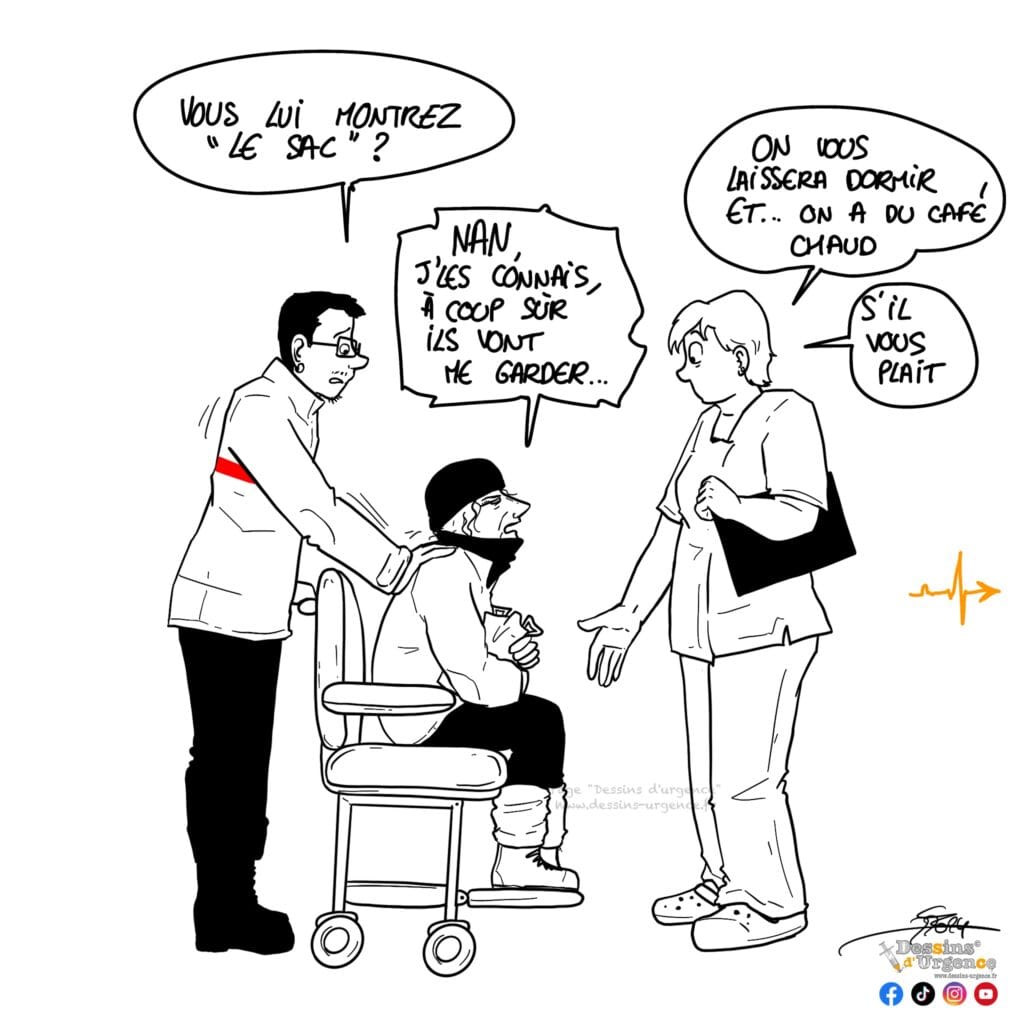 patiente en colère