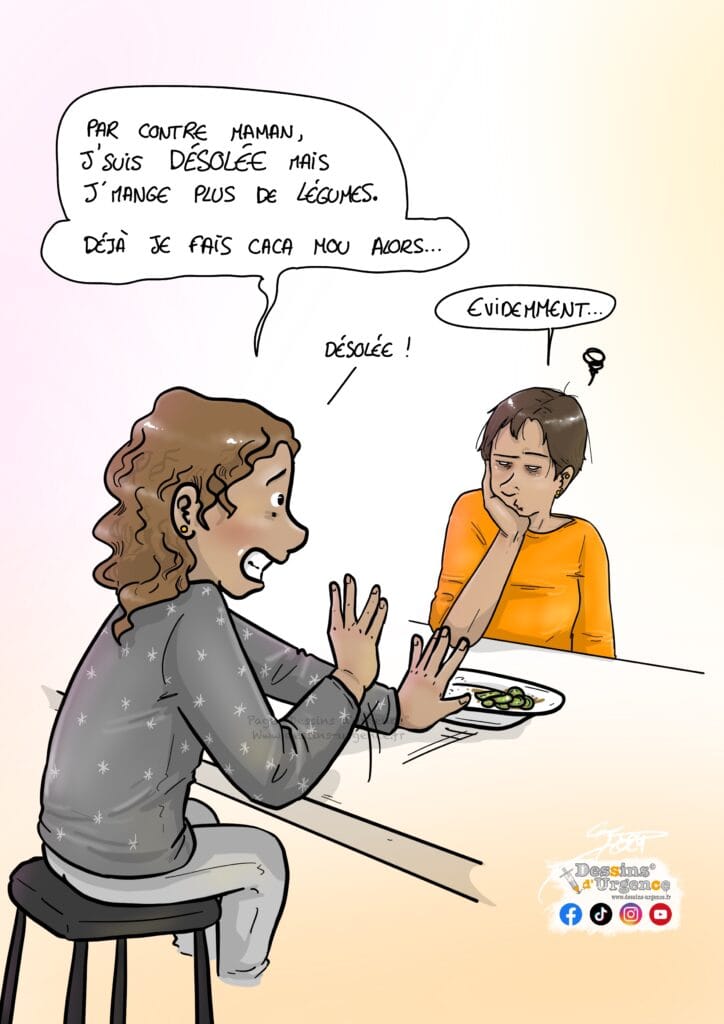 fillette espiègle