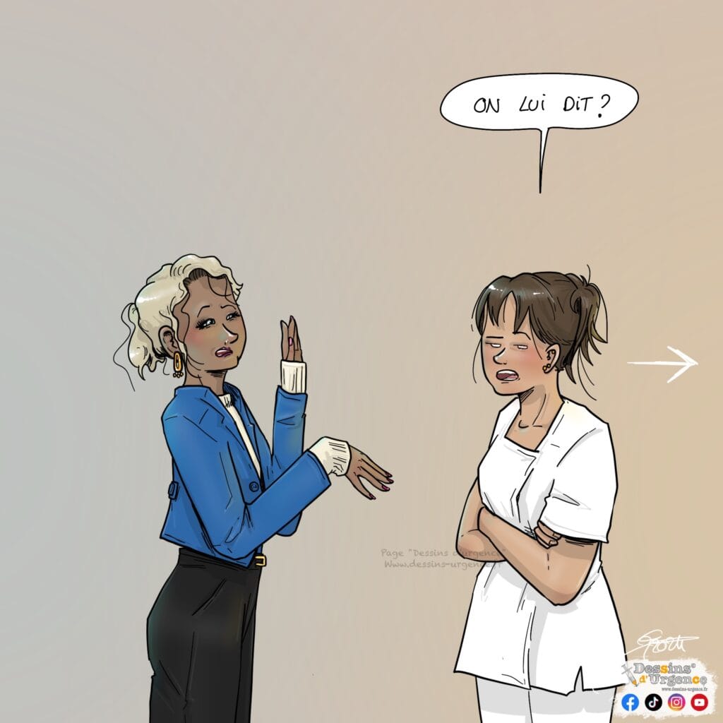 infirmière blasée