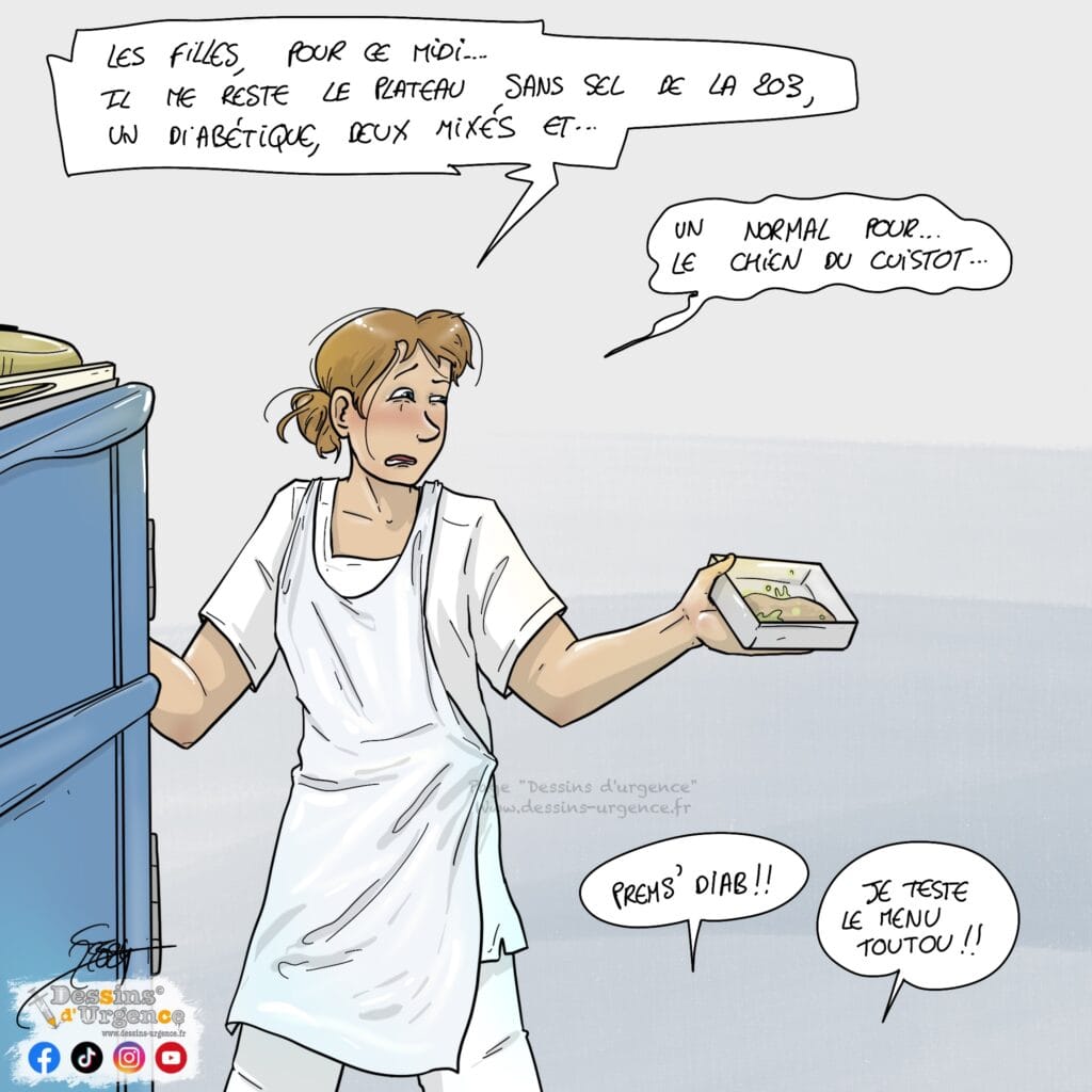 chariot repas