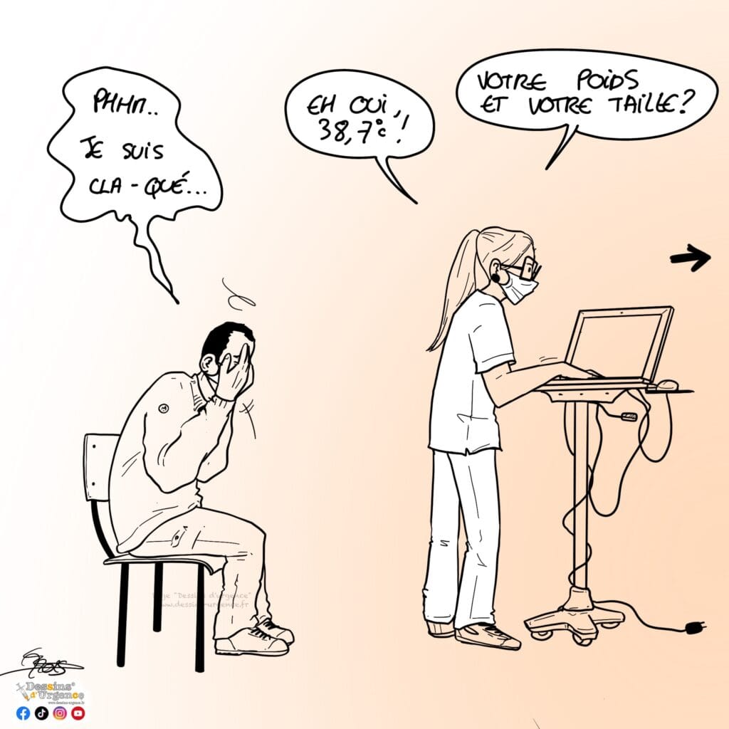 patient fatigué