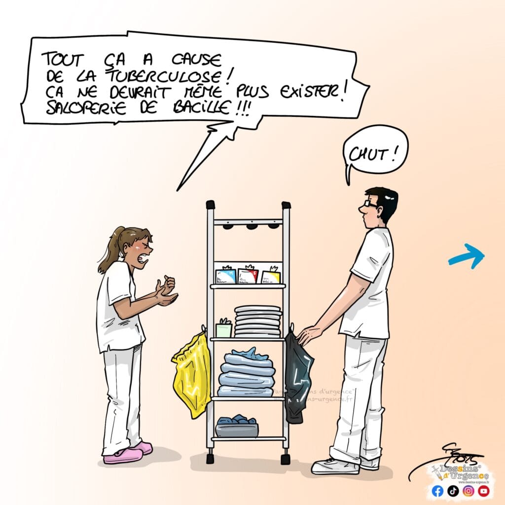 infirmière en colère