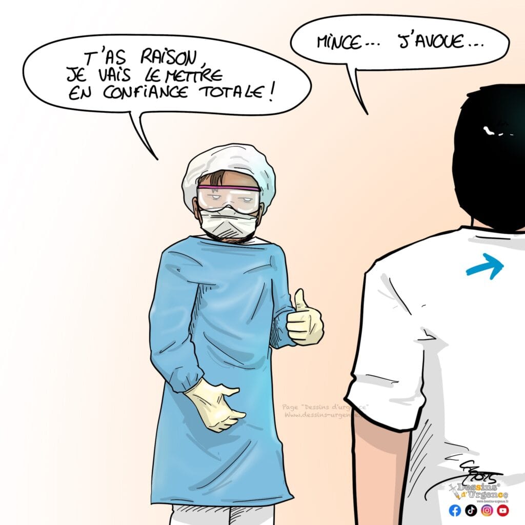 infirmière en combinaison