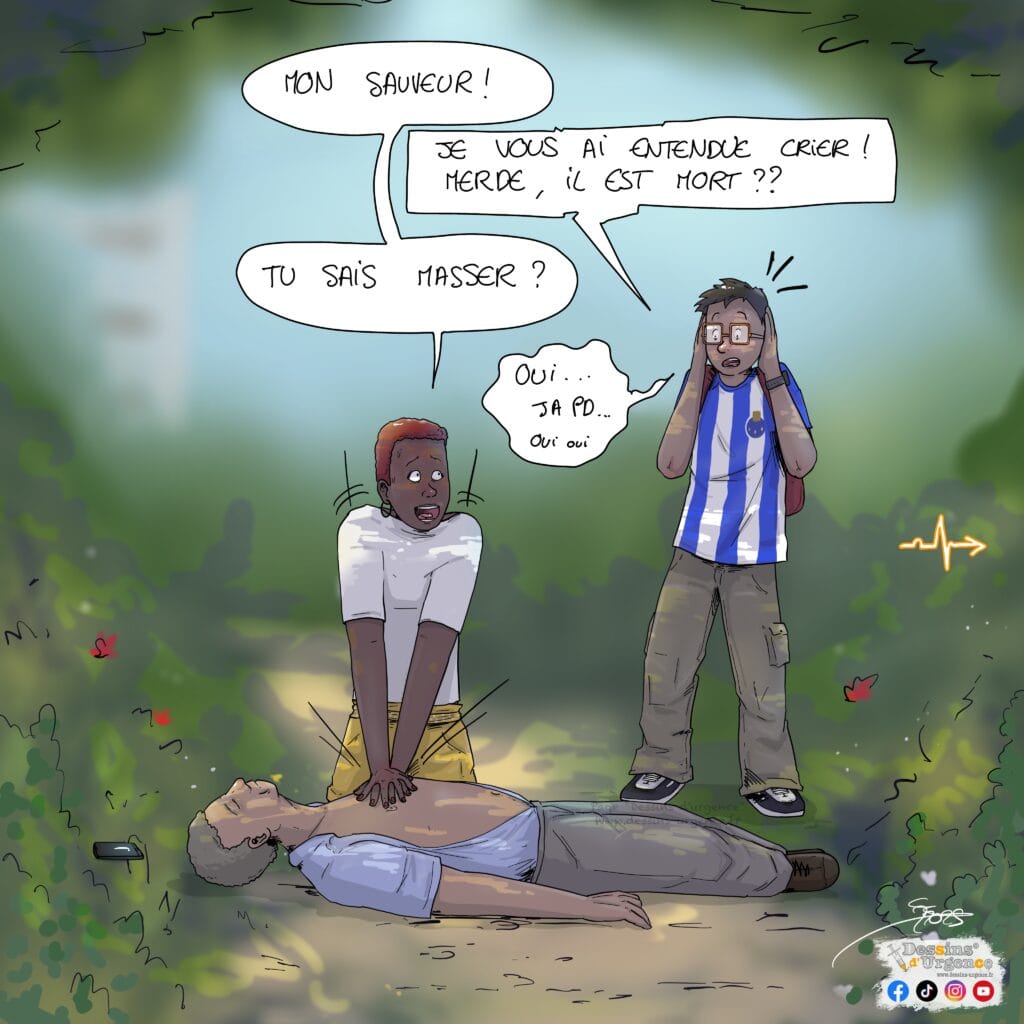 jeune stressé