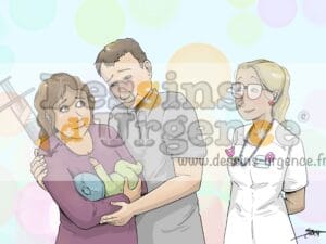 couple avec bébé