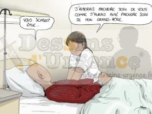 infirmière et patient