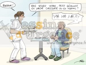 distribution de plateau repas
