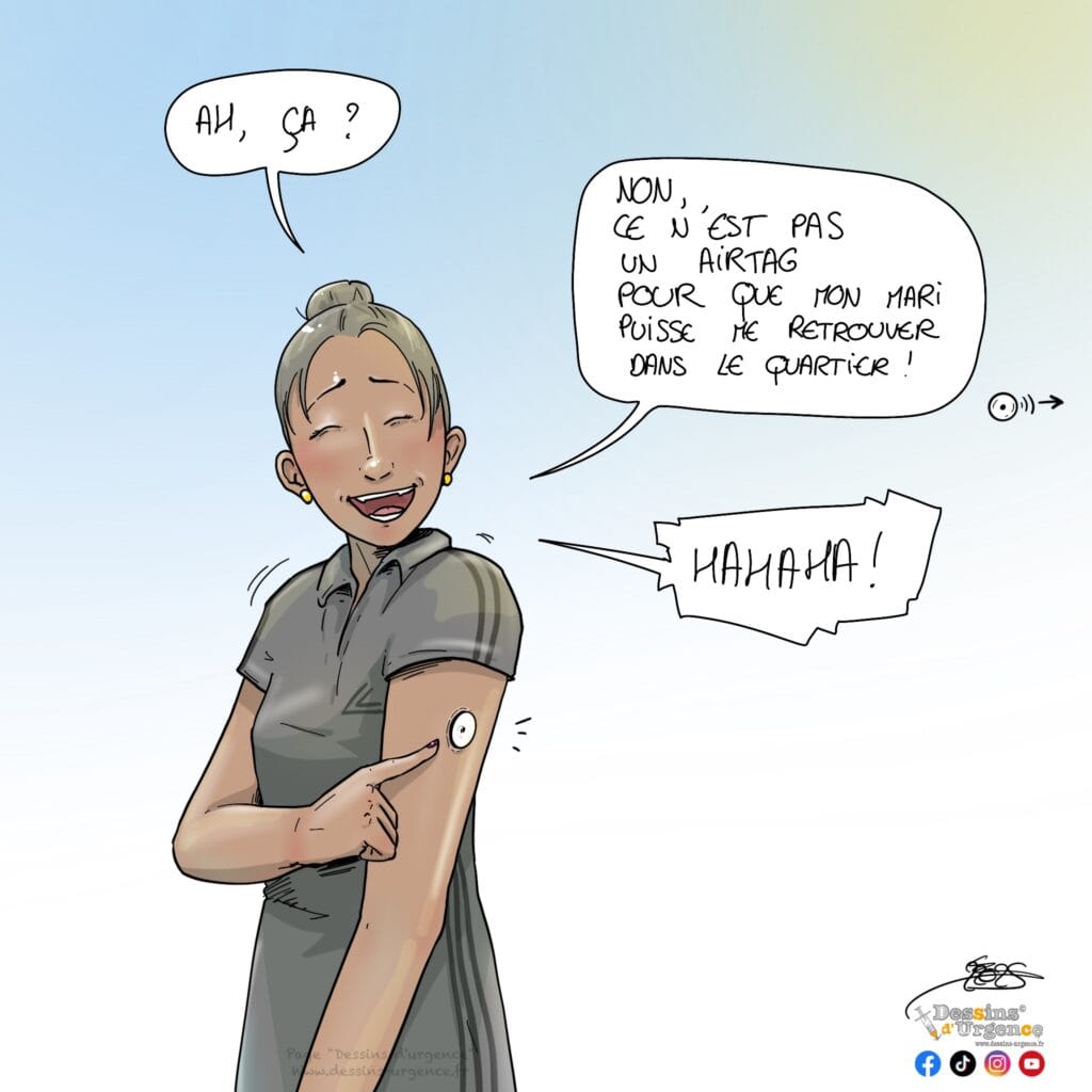 dame diabétique