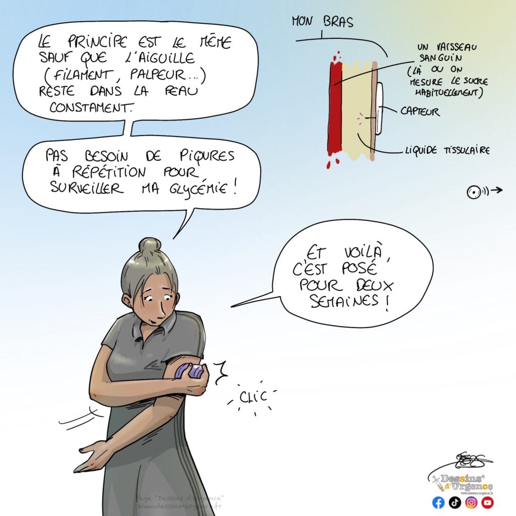 capteur de glycémie