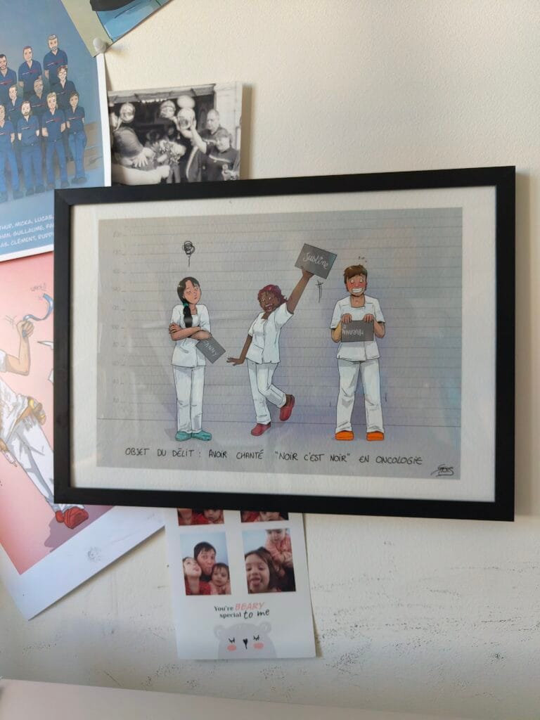 dessin infirmière