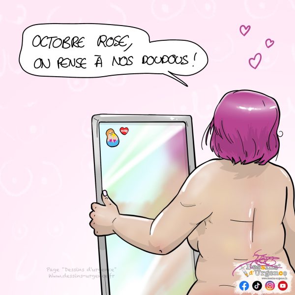 Femme nue devant un miroir